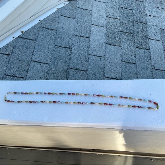 Multicolor Beaded Necklace - Picture 6 of 9